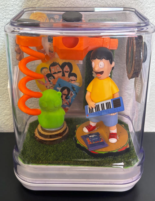 Bobs Burgers Gene theme Jumping spider enclosure