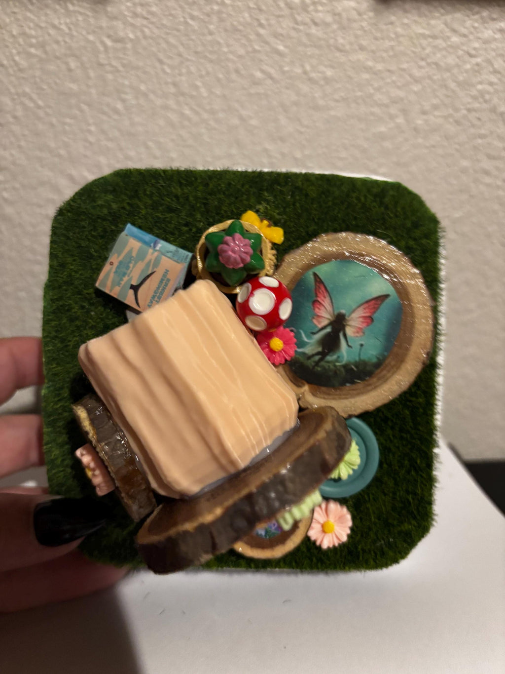Medium Fairy Garden #2 themed Jumping spider enclosure