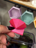 Hexagon Hide for Jumping spider in a variety of colors