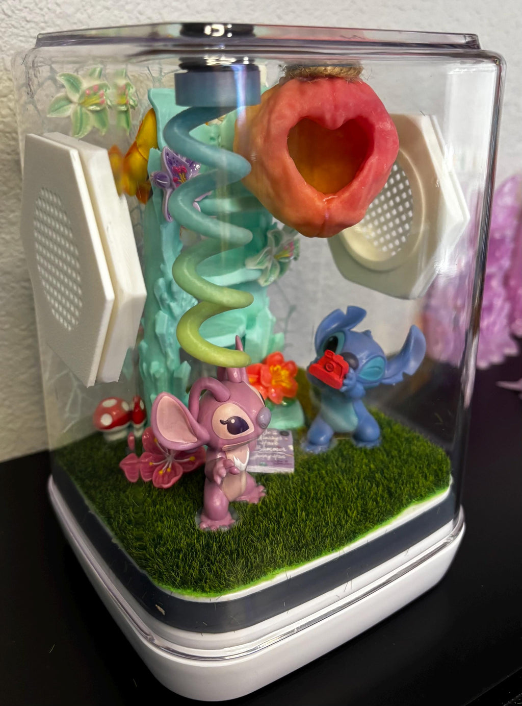Medium Lilo & Stitch themed Jumping spider enclosure