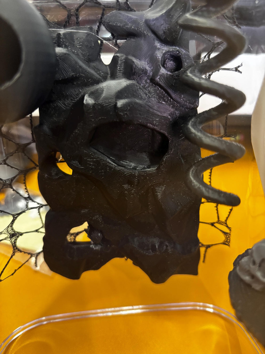 Medium Gothic/mushroom themed Jumping spider enclosure