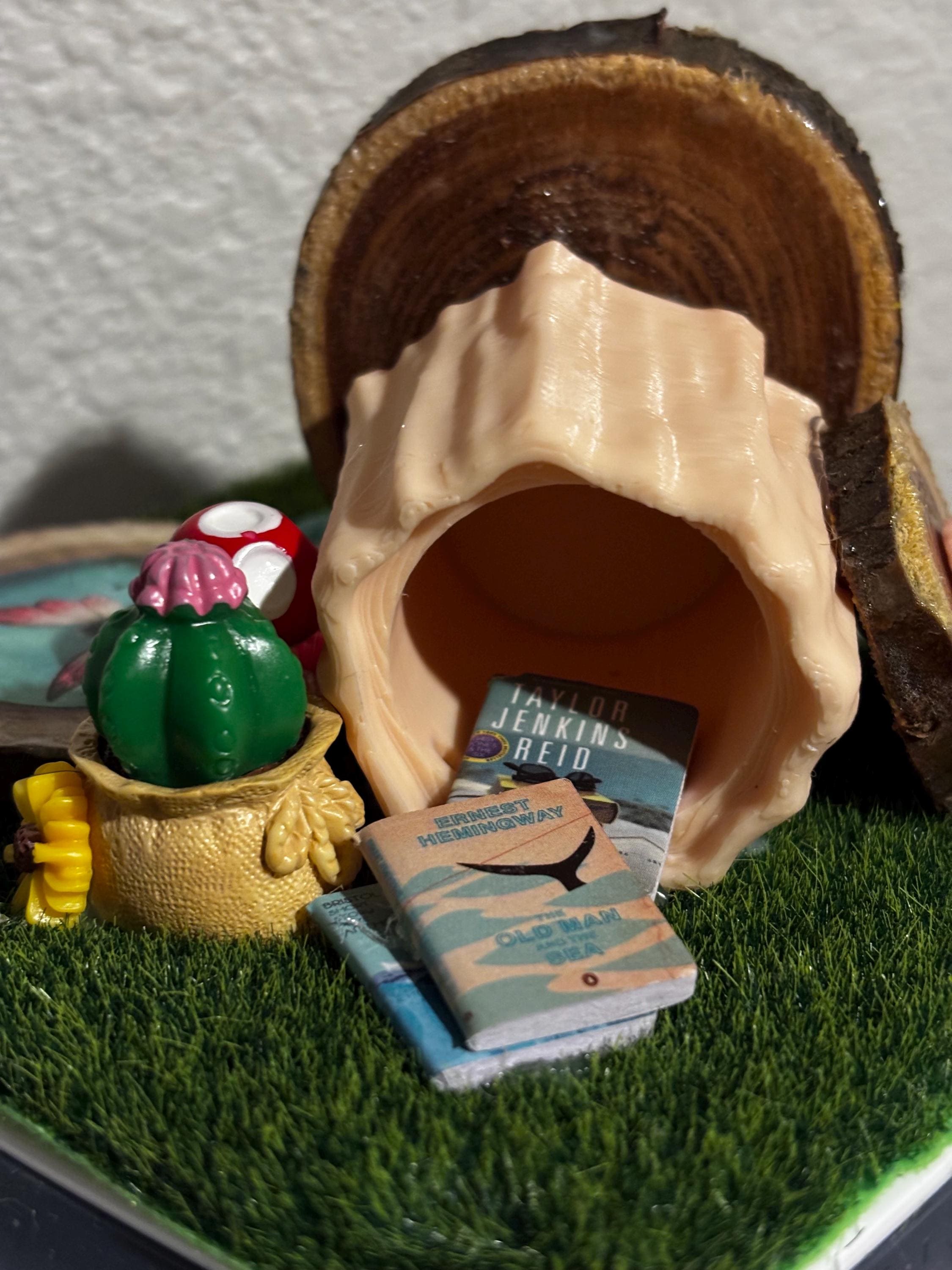 Medium Fairy Garden #2 themed Jumping spider enclosure